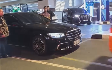 TransTour branded vehicles lined up for university study tour group